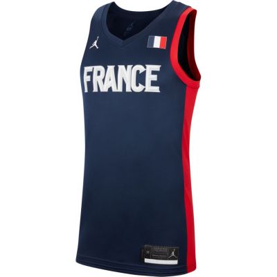 France Jordan (Road) Limited Basketball Jersey - Sinine - Jersey