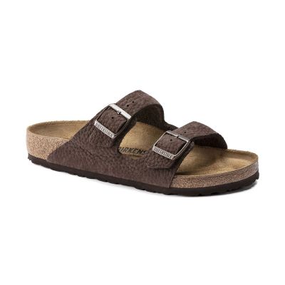 Birkenstock Arizona Nubuck Leather Narrow Fit Brown - Pruun - Sandaalid Birkenstock Arizona Nubuck Leather Narrow Fit Brown - Pruun - Sandaalid