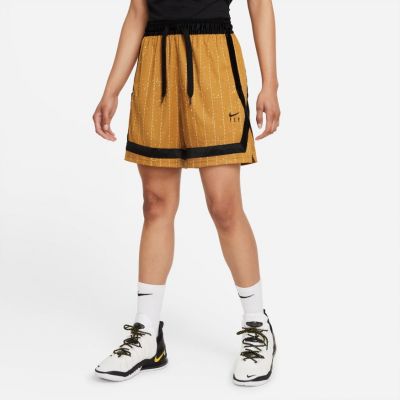 Nike Dri-Fit Swoosh Fly Crossover Wmns Basketball Shorts - Kollane - Lühikesed püksid