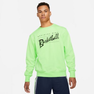 Nike Dri-Fit Standard Issue Basketball Sweatshirt - Roheline - Kapuutsiga harajuku