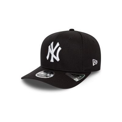 New Era New York Yankees World Series Black 9FIFTY Stretch Snap Cap - Must - Kork