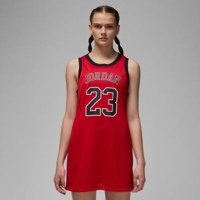 Jordan (Her)itage Wmns Basketball Dress - Punane - Lühikeste varrukatega T-särk
