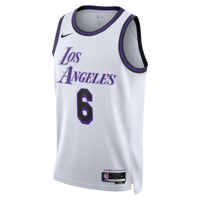 Nike Dri-FIT NBA LeBron James Los Angeles Lakers City Edition 2022 Swingman Jersey - Valge - Jersey