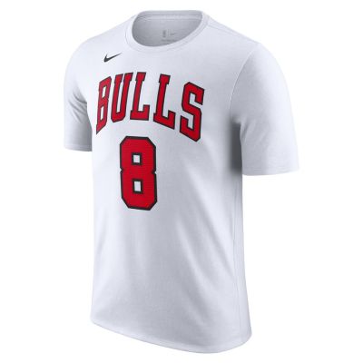 Nike NBA Chicago Bulls Tee - Valge - Lühikeste varrukatega T-särk