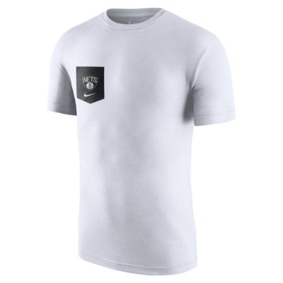 Nike NBA Brooklyn Nets Pocket Tee - Valge - Lühikeste varrukatega T-särk