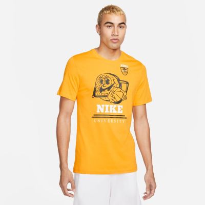 Nike Basketball Tee University Gold - Kollane - Lühikeste varrukatega T-särk