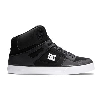 DC Shoes Pure High Top WC Black/Black/White - Must - Tossud