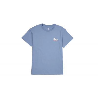 Converse Chuck Taylor High Top Graphic T-Shirt - Sinine - Lühikeste varrukatega T-särk
