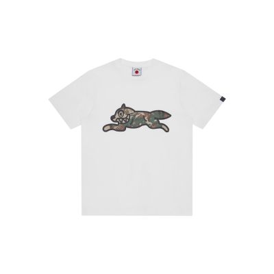 ICECREAM Camo Running Dog Woodland Tee White - Valge - Lühikeste varrukatega T-särk ICECREAM Camo Running Dog Woodland Tee White - Valge - Lühikeste varrukatega T-särk