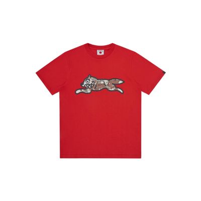 ICECREAM Choc Chip Running Dog T-Shirt Red - Punane - Lühikeste varrukatega T-särk ICECREAM Choc Chip Running Dog T-Shirt Red - Punane - Lühikeste varrukatega T-särk