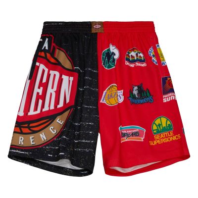 Mitchell & Ness NBA Western Conference Jumbotron 3.0 All Star Shorts - Punane - Lühikesed püksid