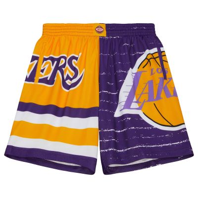 Mitchell & Ness NBA LA Lakers Jumbotron 3.0 Shorts - Kollane - Lühikesed püksid