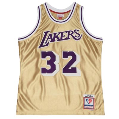 Mitchell & Ness Los Angeles Lakers Magic Johnson 75th Gold Swingman Jersey - Mitmevärviline - Jersey
