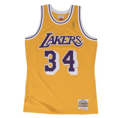 Mitchell & Ness LA Lakers Shaquille O´neil NBA Swingman Jersey - Kollane - Jersey