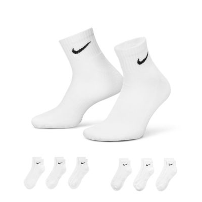 Nike Everyday Cushioned Ankle 6-Pack Socks White - Valge - Sokid