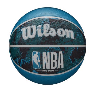 Wilson NBA DRV Plus Vibe Basketball Black/Blue Size 5 - Sinine - Pall