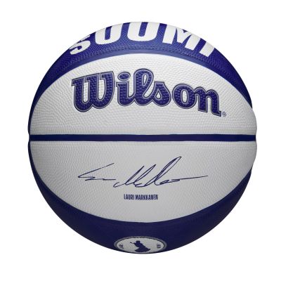 Wilson NBA Player Local Basketball Markkanen Size 5 - Sinine - Pall