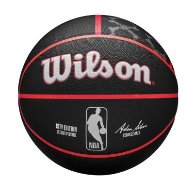 Wilson 2023 NBA Team City Collection Detroit Pistons Size 7 - Must - Pall
