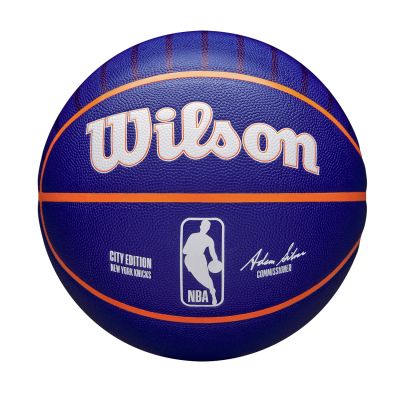 Wilson 2023 NBA Team City Collection New York Knicks Size 7 - Sinine - Pall