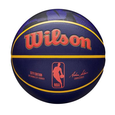 Wilson 2023 NBA Team City Collection Oklahoma City Thunder Size 7 - Sinine - Pall