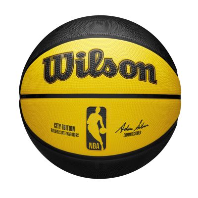 Wilson 2023 NBA Team City Edition San Francisco Golden State Warriors Size 7 - Kollane - Pall
