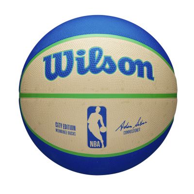 Wilson 2023 NBA Team City Edition Milwaukee Bucks Size 7 - Mitmevärviline - Pall Wilson 2023 NBA Team City Edition Milwaukee Bucks Size 7 - Mitmevärviline - Pall