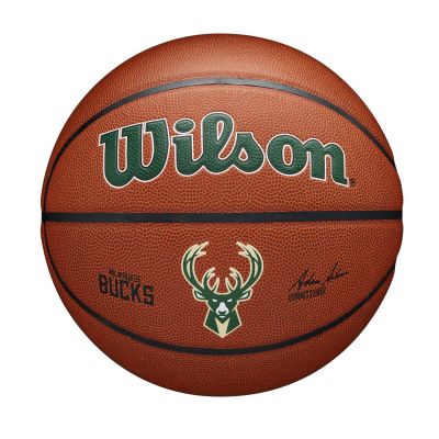 Wilson NBA Team Alliance Basketball Milwaukee Bucks - Pruun - Pall Wilson NBA Team Alliance Basketball Milwaukee Bucks - Pruun - Pall